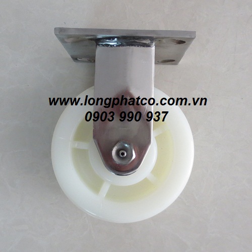 Bánh xe PA trắng càng cố định LPCaster